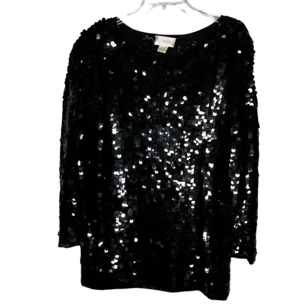 Vintage Destinee Fully Sequined Sweater‎